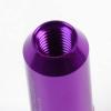 FOR DTS STS DEVILLE 20 PCS M12 X 1.5 ALUMINUM 60MM LUG NUT+ADAPTER KEY PURPLE