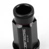 FOR DTS STS DEVILLE CTS 20 PCS M12 X 1.5 ALUMINUM 50MM LUG NUT+ADAPTER KEY BLACK #3 small image