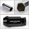 FOR DTS STS DEVILLE CTS 20 PCS M12 X 1.5 ALUMINUM 50MM LUG NUT+ADAPTER KEY BLACK #5 small image