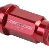 FOR DTS/STS/DEVILLE/CTS 20X RIM ACORN TUNER ALUMINUM WHEEL LUG NUTS+LOCK+KEY RED #2 small image