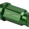 FOR DTS STS DEVILLE CTS 20 PCS M12 X 1.5 ALUMINUM 50MM LUG NUT+ADAPTER KEY GREEN