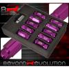 For Saturn M12X1.5Mm Locking Lug Nuts Wheels Extended Aluminum 20Piece Purple