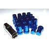 NNR CLOSED ENDED HEPTAGON LUG NUT LOCK SET BLUE 12X1.25MM 20 PIECES #1 small image
