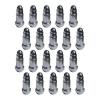 20 Piece Chrome Bullet Style Locking Lug Nuts 7/16&#034; Inch Thread Pitch #1 small image