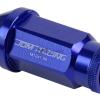 FOR DTS/STS/DEVILLE/CTS 20X ACORN TUNER ALUMINUM WHEEL LUG NUTS+LOCK+KEY BLUE #2 small image