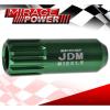 FOR TOYOTA 12x1.5MM LOCKING LUG NUTS 20 PIECES AUTOX TUNER WHEEL PACKAGE GREEN