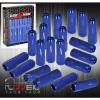 M12 X 1.5MM ALUMINUM DRIFT TRACK DURABILITY WHEEL RIMS LOCK LUG NUTS SET BLUE