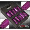 FOR ACURA 12MMX1.5MM LOCKING LUG NUTS 20 PIECES AUTOX TUNER WHEEL PACKAGE PURPLE #2 small image