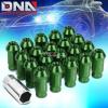 20 PCS GREEN M12X1.5 OPEN END WHEEL LUG NUTS KEY FOR LEXUS IS250 IS350 GS460 #1 small image