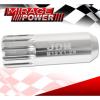 FOR SUZUKI M12x1.25 LOCKING LUG NUTS OPEN END EXTENDED 20 PIECES +KEY KIT SILVER