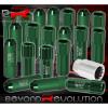 UNIVERSAL M12x1.5MM LOCK LUG NUTS TRUCK SUV EXTERIOR 20 PIECES WHEELS KIT GREEN #1 small image