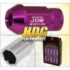 FOR NISSAN M12x1.25MM LOCKING LUG NUTS ROAD RACE TALL WHEEL RIMS PURPLE