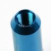 FOR CORVETTE/MALIBU/lMPALA 20X EXTEND ACORN TUNER WHEEL LUG NUTS+LOCK LIGHT BLUE #4 small image