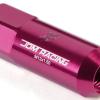 20 X M12 X 1.5 EXTENDED ALUMINUM LUG NUT+ADAPTER KEY DTS STS DEVILLE CTS PINK #2 small image