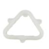 Genuine OEM W10512946 Whirlpool Drum Support Roller Tri-ring Retainer | 690997 #2 small image