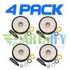 4 PACK - NEW DE693 DRYER SUPPORT ROLLER WHEEL KIT FOR MAYTAG AMANA WHIRLPOOL