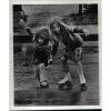 1978 Press Photo Crissi Bullet gets support roller skating from little sister #1 small image