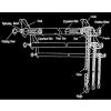 CowboyStudio Photography 3-Roller Wall Mounting Manual Background Support System