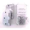 3.5 in. x 3.5 in. Brushed Chrome Plain Bearing Steel Hinge CP3535-R-26D 2 Pack #1 small image