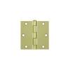 Deltana S35U-R 3.5&#034; x 3.5&#034; Square Corner Plain Bearing Mortise Hinge - Pair