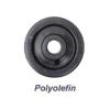 Solid Polyolefin 6&#034; x 2&#034; Wheel 1-3/16&#034; Bore (NO BEARING)  Plain Bore Solid Wheel #3 small image