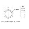 ECONOMY 4 LINK 1/2 x 1/2-20 ROD END KIT WITH BUNGS .065 HEIM JOINTS