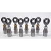 CHROMOLY 4 LINK 1/2 x 1/2-20 ROD END KIT WITH BUNGS .065 HEIM JOINTS