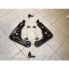 FORD KA (96-03) 2 FRONT LOWER WISHBONES SUSPENSION ARMS/TRACK ROD ENDS + LINKS