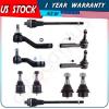 10 PCS Front Suspension Kit Tie Rod End Ball Joint for 2000-2006 CHEVROLET TAHOE