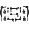 12 Piece Kit Steering &amp; Suspension Ball Joints Tie Rods &amp; Sway Bar End Links #2 small image