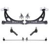 FOR VW GOLF MK5 V FRONT LOWER SUSPENSION ARMS CAST IRON LINK LINKS TRACK ROD END