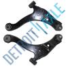 6pc: New 2 Front Lower Control Arm Assembly + 4 Tie Rod Ends for Dodge Neon