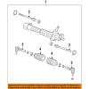 GM OEM Steering Gear-Inner Tie Rod End 20995477 #1 small image