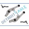 New 4pc: Front Lower Control Arms + Outer Tie Rod Links for Infiniti G35 - RWD