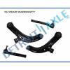 Brand New 4pc Front Suspension Control Arm &amp; Tie Rod Kit for Nissan Cube Versa