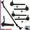 6 PC Kit Steering Parts Dodge D300 72-78 RWD Center Link Tie Rod Ends Idler Arm #1 small image