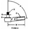 Elgin ES2199R Steering Tie Rod End, Inner Dodge D-50 Mitsubishi Mighty Max