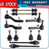 12 pcs Suspension Tie Rod End Ball Joints for 1999-2006 GMC Sierra 1500 4WD