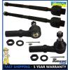 4 Pcs Kit Front Left Right Inner &amp; Outer Tie Rod Ends Dodge Ram 1500 02-05