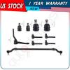10 New Suspension Tie Rod Ends Center Link Parts for 1981-1993 Dodge D350 #1 small image