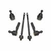 6 Pc Suspension Kit for JEEP Commander Grand Cherokee Inner &amp; Outer Tie Rod Ends