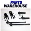 2 Ball Joints 4 Tie Rod Ends Silhouette 97 98 99 04 Van 1 Year Warranty #1 small image