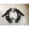 SKODA OCTAVIA 96-04 TWO FRONT LOWER WISHBONES SUSPENSION ARMS+2 TRACK ROD ENDS