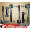 6 Aftermarket front suspension steering kit Tie rod end sleeves replacements