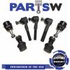 4 Pc Ball Joint Kit 3 Tie Rod End Wrangler Grand Cherokee Suspension Set #1 small image