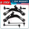 Suspension Set for Control Arm Tie Rod End Ball Joint For 2001-2004 Ford Escape #1 small image