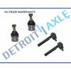 New (2) Outer Tie Rod End Link + (2) Lower Ball Joint Kit for Subaru Forester #1 small image