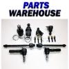 8 Pc Kit Ball Joints Tie Rod Ends For 00-03 Dodge Dakota Durango 2 Year Warranty