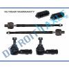 Brand New 6pc Front Suspension Tie Rod &amp; Boot Kit for Amigo Passport Rodeo Sport