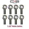 8 1.250 (1 ¬?) Rod End Heim Joints Case Hardened Steel Chrome Moly hot rod link #1 small image